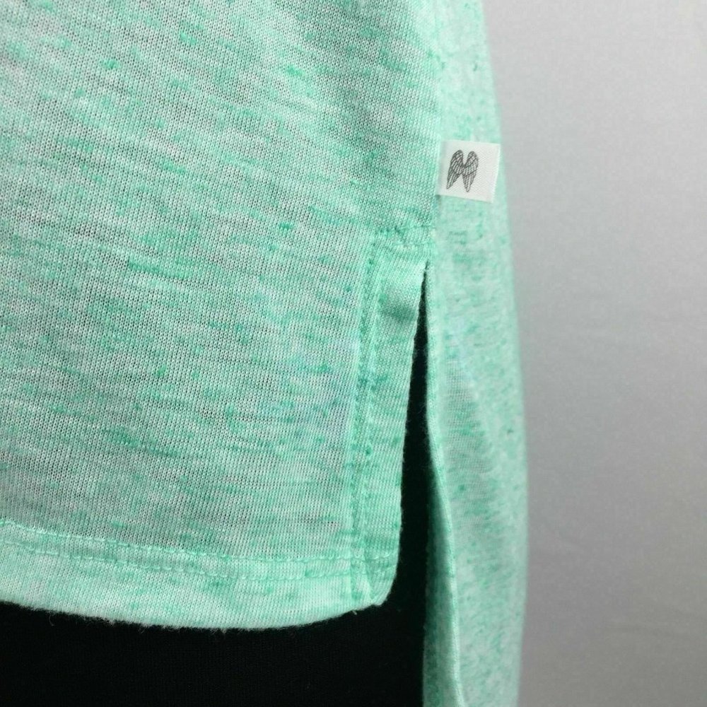 Victorias Secret S Hi-Lo Slit Sides Tank Poly Flax - Picture 6 of 11